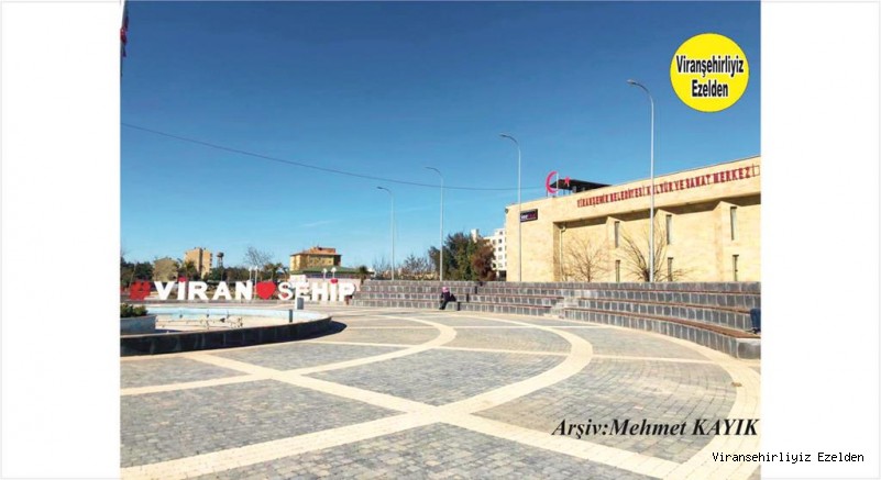 Viranşehir’I Sembolize Eden Yeni Yapılan Park