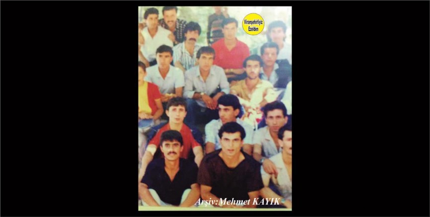 Viranşehir İdmanyurdu Futbol Takımı 1984 Yılında Nusaybin İlçesine hazırlık maçları İçin Gittiği Dönemlerde Futbolculardan, Mehmet Kayık, Zekai Sülü, Mustafa Akmeşe ve