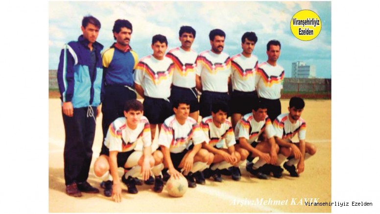 Viranşehir İdmanyurdu Futbol Takımı Eski Teknik Direktörü İbrahim Gelin, Eski Futbolcuları, Merhum Behçet Çıdacı, İbrahim Aydoğan, Kaleci Salih, Murat Özaslan, İsmail Aksu, İbrahim Üzer, Sinan Güçtemur, Hakkı Çıdacı