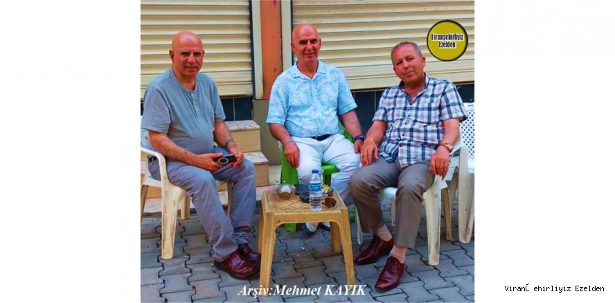 Viranşehir İlçe Emekli Nüfus Memuru Ali Polatkol, Ali Özilice ve Kardeşi Mehmet Özilice