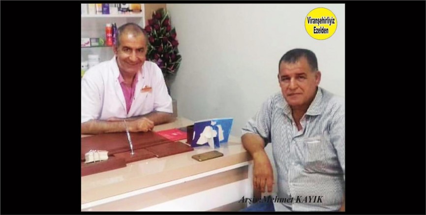 Viranşehir İlçe Emniyet Müdürlüğünde Yıllarca Görev yapmış, Emekli Mehmet Coşkun ve Arkadaşı Merhum Mahmut Aydoğan