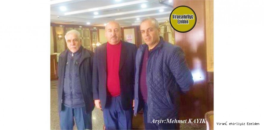 Viranşehir İlçe Kızılay Başkanlığı Yapan Abdulkerim Etli, Oğlakçı Köyü Muhtarı Hadi Yüksel ve Usta Terzi Mehmet Ulu(Alu)
