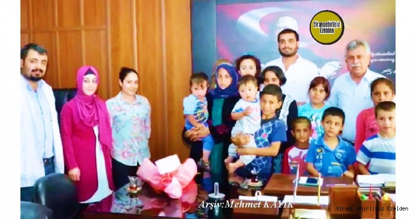 Viranşehir İlçe Milli Eğitim Emekli Müdürü Ömer Sağır Görev yaptığı Dönemlerde Engelli Öğrencilerle