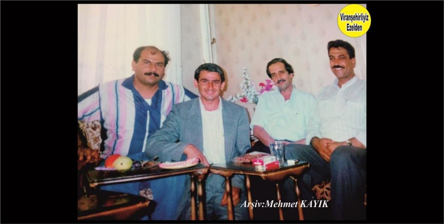 Viranşehir İlçe Milli Eğitim Eski Müdürü Merhum Hakkı Önen, Şaban Alay, Nusret Gönüllü ve Arkdaşları