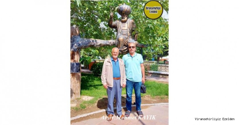 Viranşehir İlçe Milli Eğitim Eski Şube Müdürü Şimdi Konya Ereğli’de Görev yapan Zeynelabidin Eski ve Ağabeyi Hacı Halil Eski