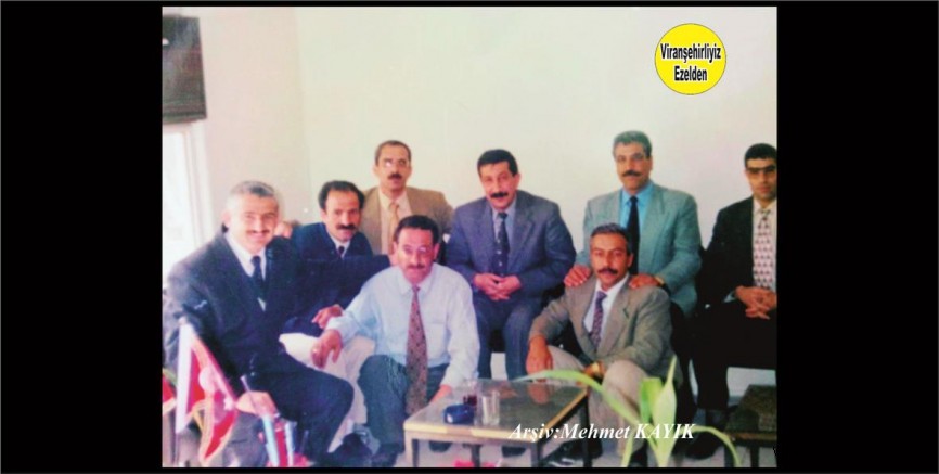 Viranşehir İlçe Milli Eğitim Müdürlüğünün Eski Personellerinden Müdür Abdulkadir Kaya, Şaban Alay, Eyyüp Yeter, Şoför Baki ve Arkadaşları