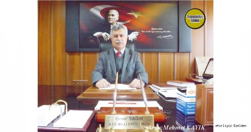 Viranşehir İlçe Milli Eğitim Müdürü Olarak Yıllarca Görev Yapmış, Sevilen İnsan Ömer Sağır(Ömer Hoca)