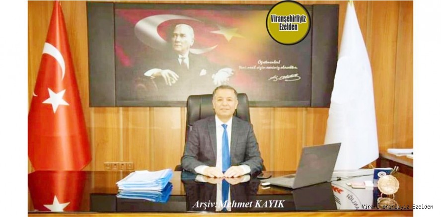 Viranşehir İlçe Milli Eğitim Önceki Dönem Müdürü İbrahim Yağan, Şimdi İlçe Halk Kütüphanesi Müdürü Olarak Görev Yapıyor