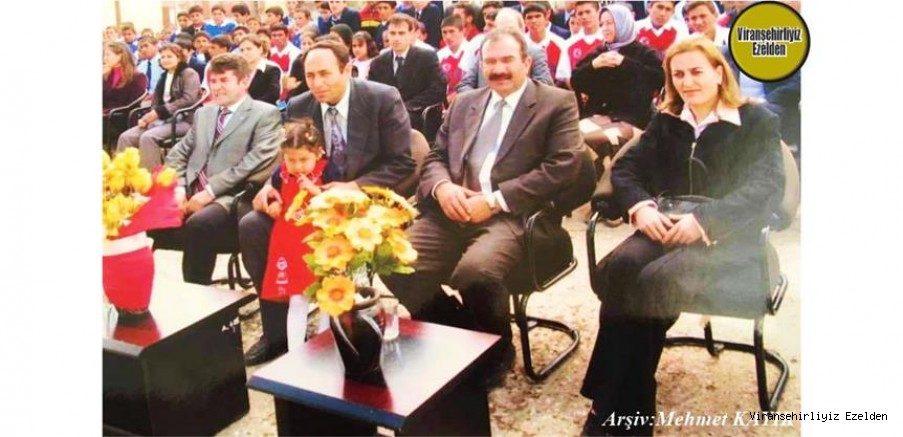 Viranşehir İlçe Milli Eğitim Şube Müdürü olarak Görev yapmış, Emekli Müdür Naif Ekinci