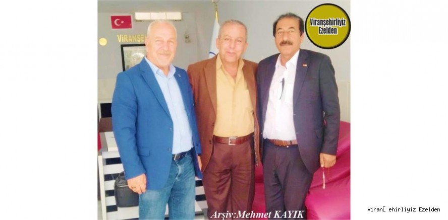 Viranşehir İlçe Nüfus Eski Şefi Süleyman Cebe Arkadaşları Emekli Nüfus Memurları Sıraç Başkurt Ve Ali Polatkol