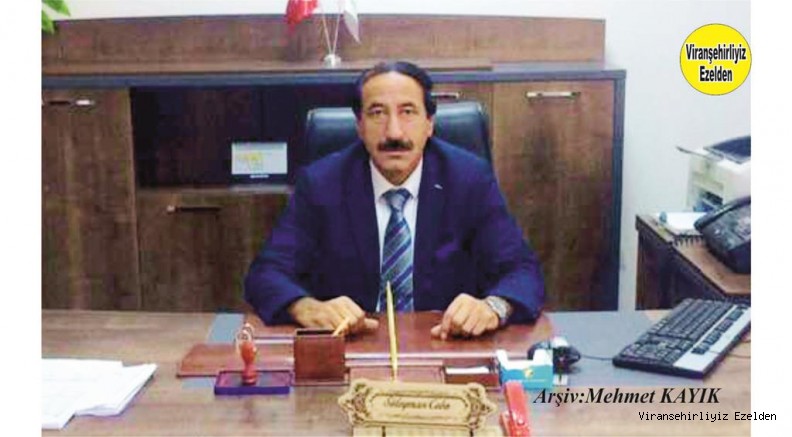 Viranşehir İlçe Nüfus Müdürlüğü Emekli Şeflerimizden Süleyman Cebe