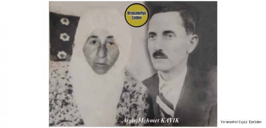 Viranşehir’in 1940’lı Yıllarında Belediye Başkanlığını yapmış, Sevilen, Sayılan İyi İnsan, Eski Belediye Başkanlarımızdan olan, Merhum Hıdır Umar ve Eşi Merhume Suphiye Umar
