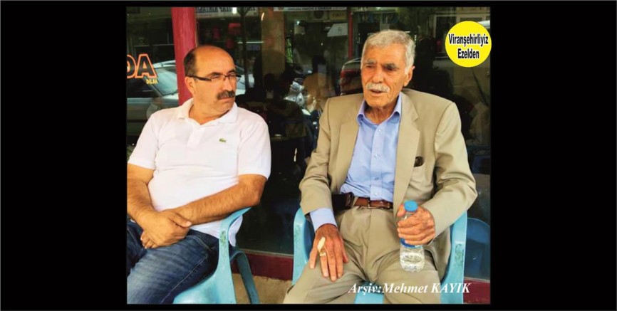 Viranşehir’in Büyük Ailelerinde Kaya Ailesi Büyüklerinden Küçük Ahmet Olarak Tanınan Ahmet Kaya ve Şeyh Mustafa(Kalo Baba) Azamlı