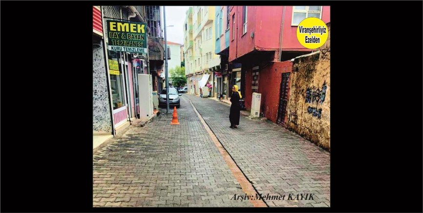 Viranşehir'in en Temiz Mahallelerinden Tekye Mahallesinden Temiz Bir Sokağı