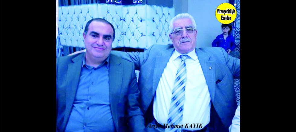 Viranşehir’in İki Güzel Değerinden Kanaat Önderi Mehmet Şerif Özkan ve Doktor Mustafa Vurgun