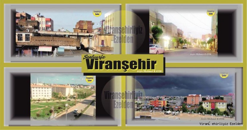 Viranşehir'in Kartpostal Niteliğinde Genel Görünüşe Ait Bir Fotoğraf Yayınlıyoruz