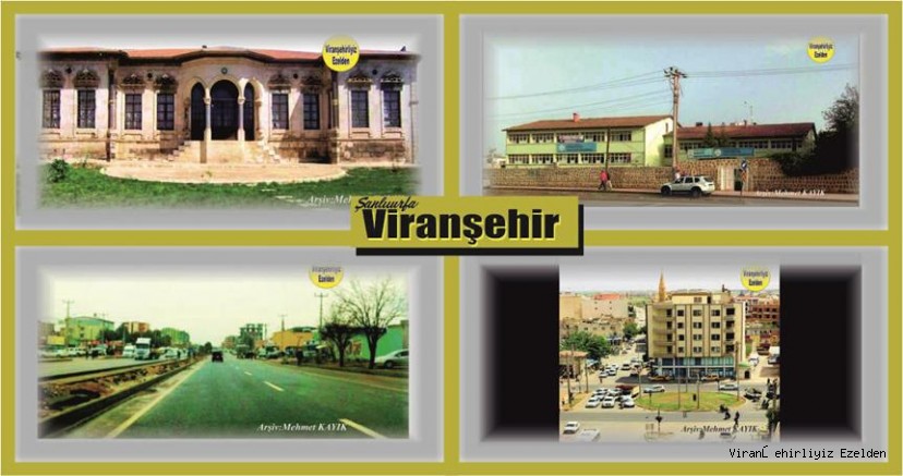Viranşehir'in Kartpostal Niteliğinde Genel Görünüşü 