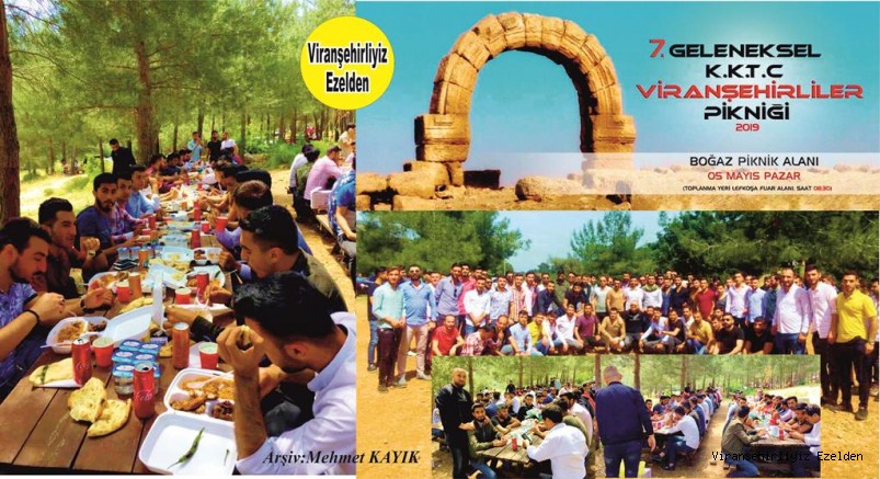 VİRANŞEHİR’İN KIBRIS’TA OKUYAN ÜNİVERSİTELİ GENÇ ÖĞRENCİLERİ 7. GELENEKSEL YEMEKTE BULUŞTU