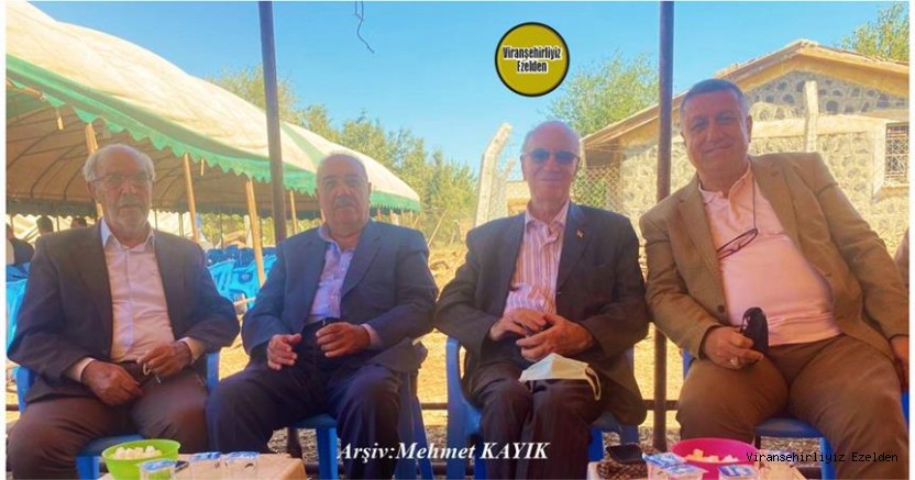 Viranşehir’in Sevilen Değerinden Hacı Suphi Akışık, Osman Özbek(Osman Ağa), Ali Etli ve Mehmet Adnan Ayaz’a Ait Merhum Ahmet Kaya(Küçük Ahmet Keko) Taziyesinde
