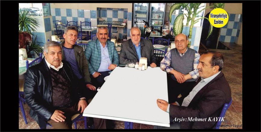 Viranşehir’in Sevilen Değerlerinden Ahmet Yıldız, Adnan Öztürk, Haşim Kaya, Şeyhmus Kaplan, İlhan Yılnur ve Mahmut Yücel
