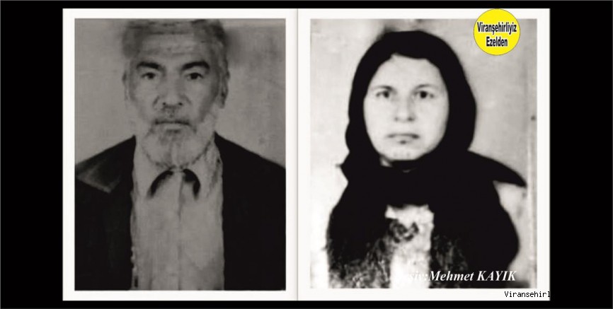 Viranşehir’in  Sevilen Değerlerinden olan Mahmude Noko olarak tanınan Hacı Mahmut Gündüz ve Eşi