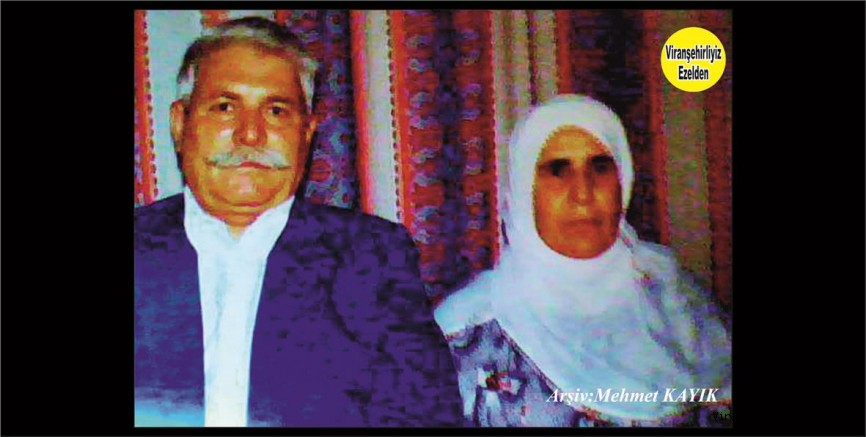 Viranşehir’in Sevilen Değerlerinden olan Mehmet Barış ve Eşi Merhume Suphiye Barış