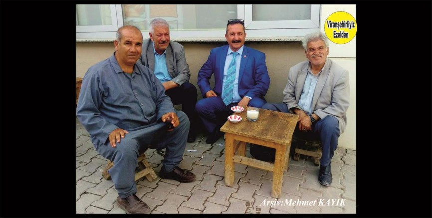 Viranşehir’in Sevilen Simalarından Mahmut Ekinci, Abe Sıraç ve Fuat