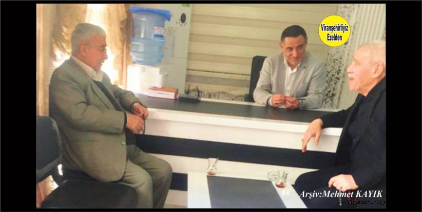 Viranşehir’in Tanınmış Perde Firması olan Tek Perde Sahibi Fethi Tek, Hacı Ahmet Köroğlu ve Hacı Menduh Şeyhmusoğlu