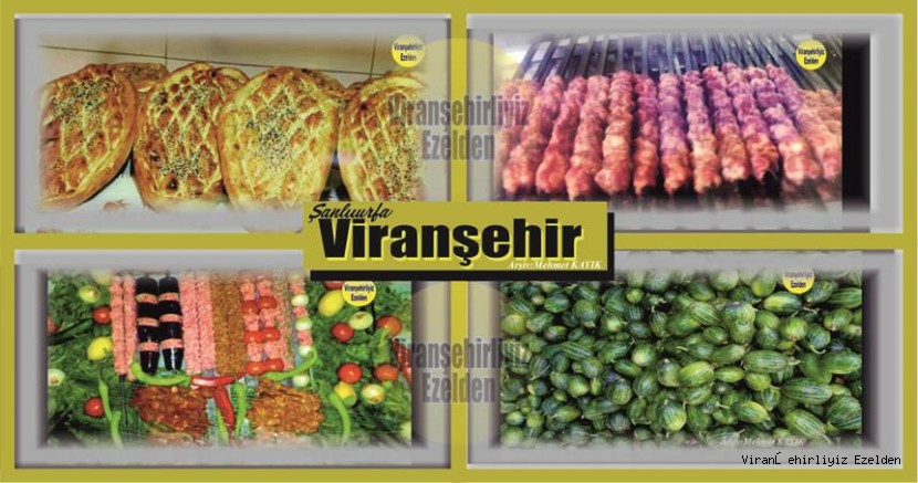 Viranşehir'in Ünlü Sade Kebabı, Şelengo ve Pide Ekmeğine (Tırnaklı Ekmek)