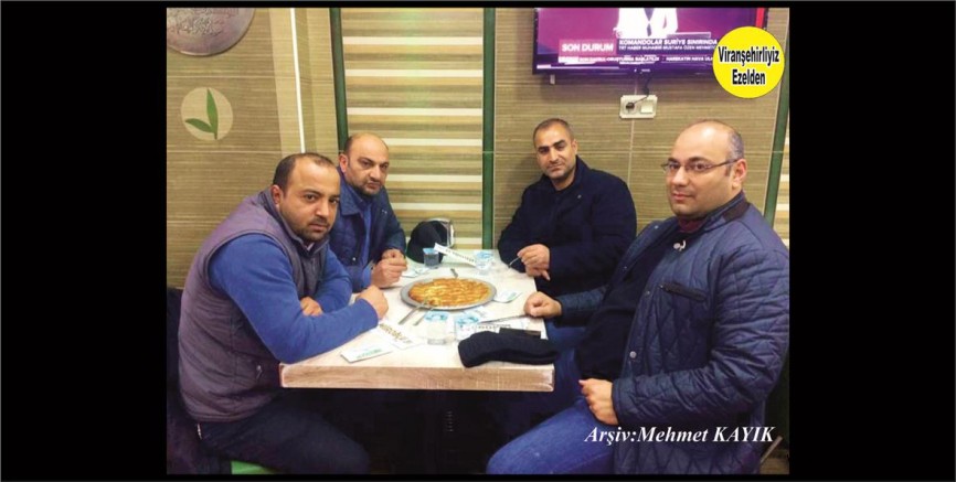 Viranşehir’in  Usta Elektrikçilerinden Eyyüp Çiçek, Metin Bakırcı, Şeyhmus İşcan ve Süleyman Yılmaz