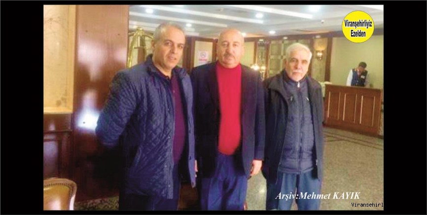 Viranşehir’in Yetişmiş Usta Terzilerinden Mehmet Alu, Oğlakçı Köyü Muhtarı Hadi Yüksel ve Abdulkerim Etli