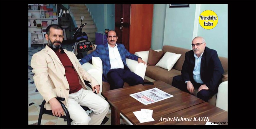 Viranşehir’in Yetiştirdiği Değerli Gazetecilerden Ferhat Özer, Fethi Güzelses ve Mehmet Günak