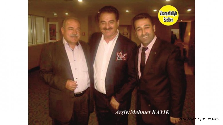 Viranşehir’in Yetiştirdiği Usta Ulusal Sanatçımız, Mustafa Taşçı, Oğlu Servet Taşçı ve İmparator İbrahim Tatlıses