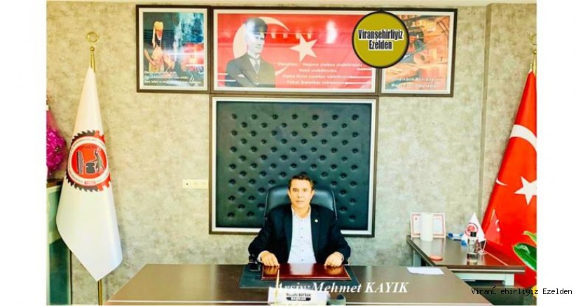 Viranşehir İnşaatçılar Marangozlar Esnaf ve Sanatkarlar Odası Başkanı Mustafa Bayrak