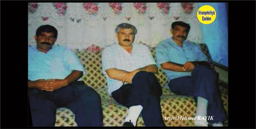 Viranşehir’inSevilen Değerlerinden Halil Gündüz Kardeşi Mehmet Gündüz ve Amcasının oğlu Mehmet Gündüz