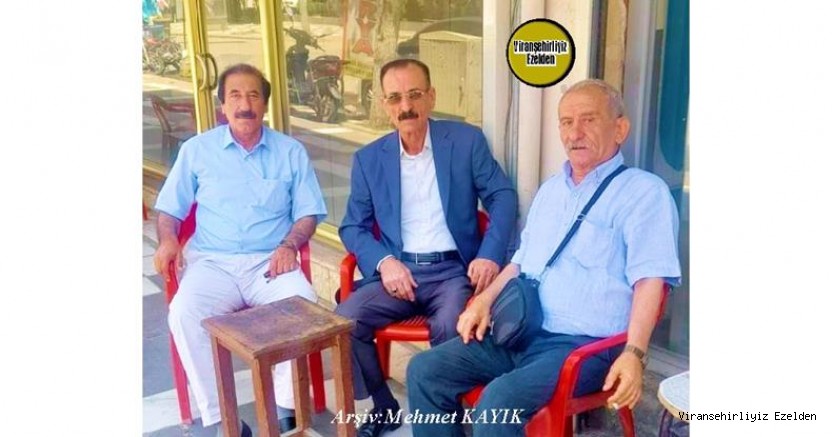 Viranşehir İyi Parti İlçe Başkanı Süleyman Cebe, Hasan Duran ve Ahmet Akdoğan(Beton Ahmet)