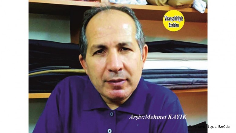 Viranşehir İyi Yetişmiş Terzi Ustalarımızdan Terzi Abdi olarak tanınan Abdulkadir Güner
