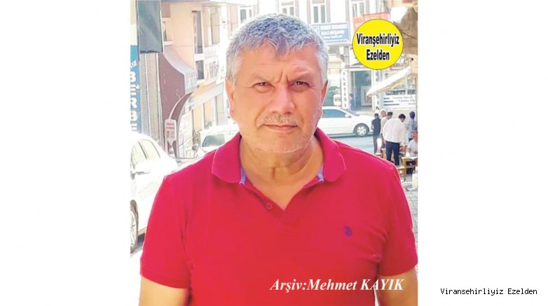 Viranşehir Kale Mahallesi Gözen Banyo Sokakta Uzun Yıllardan Beridir Kozmetik Firması işleten Mehmet Çoban