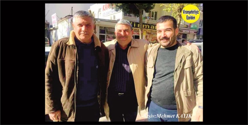 Viranşehir Kale Mahallesi Muhtar Adaylarından, Cengiz Yüksel, Mehmet Çoban ve Aslan Gönüllü