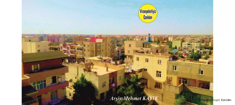 Viranşehir Kale Mahallesi Tepe Mevkisinden Şehirin Genel Görünüşü 
