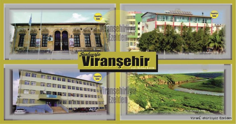 Viranşehir Kartpostal Niteliğinde Genel Görünüş 