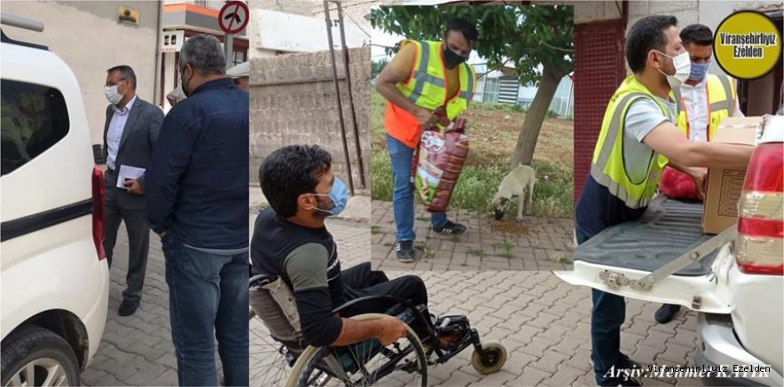 Viranşehir Kaymakamlığı Sosyal Vefa Destek Gurubu Vakıf Müdürü Mehmet Özbilek Liderliğinde Durmadan Çalışıyor.