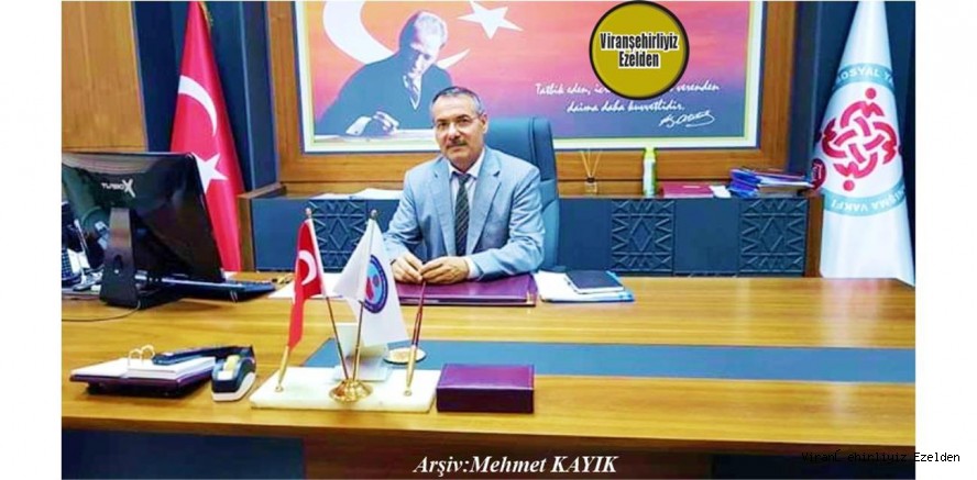 Viranşehir Kaymakamlığı Sosyal Yardımlaşma ve Dayanışma Vakfı Müdürlüğü Görevini Yıllarca Başarı ile Yapmış, Sevilen İnsan Mehmet Özbilek