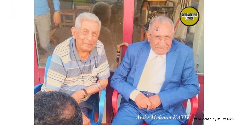Viranşehir Kaymakamlığı Yazı İşleri Eski Müdürü Merhum Hacı Sinan Büyükturan ve Arkadaşı Merhum Mehmet Kahraman