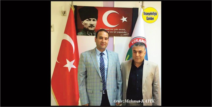 Viranşehir Kayyum Belediyesi Başkan Yardımcısı Arslan Çiftçi ve Mehmet Kapan