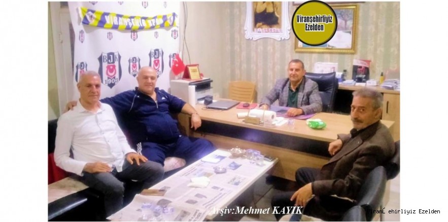 Viranşehir Kışla Mahallesi Muhtarı Sinan Güneş, Turan Gören, Halil Hançer ve Doğan Erkan