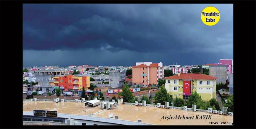 Viranşehir Kışla Mahallesinde Bulunan Belediye Hizmet Binasından Hürriyet Mahallesinin Genel Görünüşü