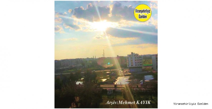 Viranşehir Kişla Mahallesinden Gün Batımı