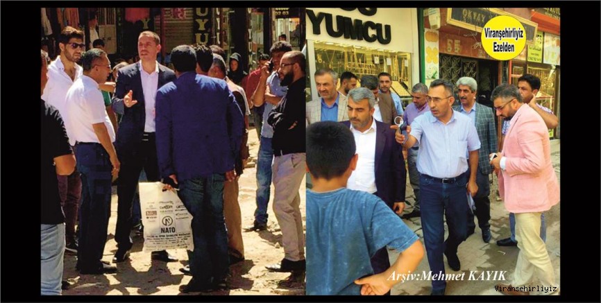 Viranşehir Kuyumcular Odası Başkanı Cezayir Eser Yapılan Yol kazı Çalışmalarına İsyan etti