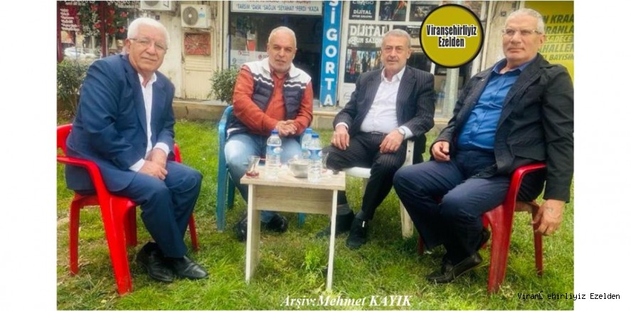 Viranşehir'li Hemşehrimiz Gazetemiz Türkiye Gündemi Gazetesi – Viranşehirliyiz Ezelden Gazetesi Köşe Yazarı Siyasetçi Gazeteci Araştırmacı Yazar Lokman Şıhanlıoğlu, Kızılay İlçe Başkanı Kerim Etli, 